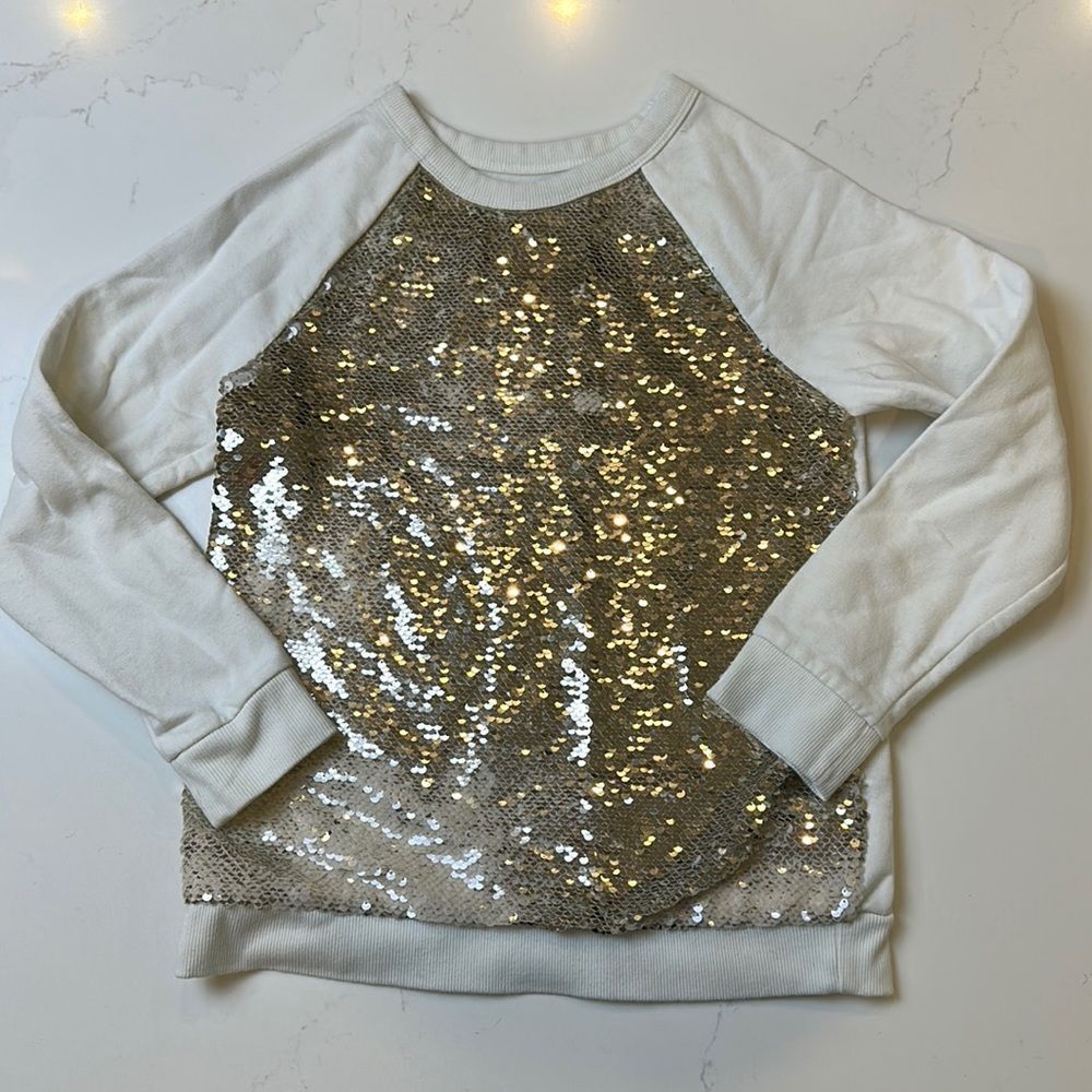 Cat and Jack Sequin Sweatshirt
